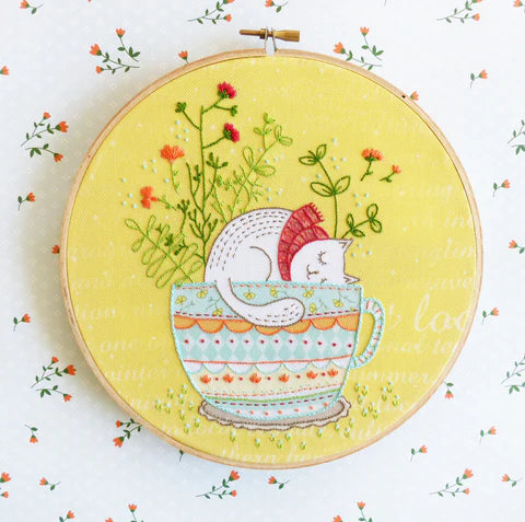 Sweet Dreams Cat Embroidery Kit – Sew Creative Ashland