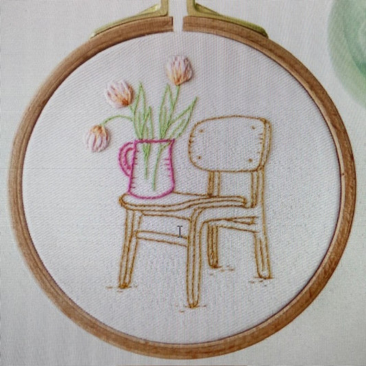 Chair and Tulips Kit