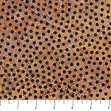 Retro Vibe Dotty Rust