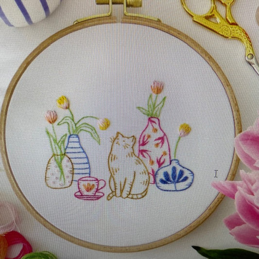 Tulips and Cat Kit