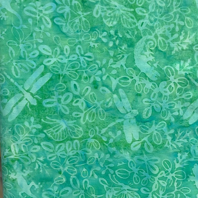 Batik Animal Leaves Aqua