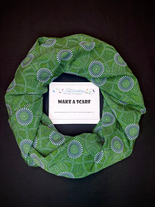 Kangaroo Path Green Scarf