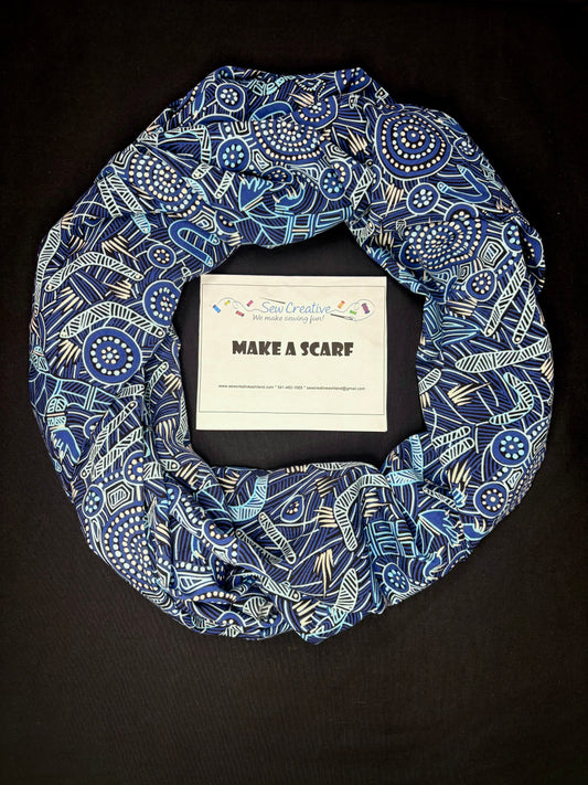 Man & Goa Blue Scarf Kit