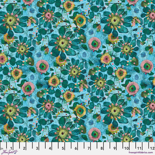 LB Fleur Turquoise