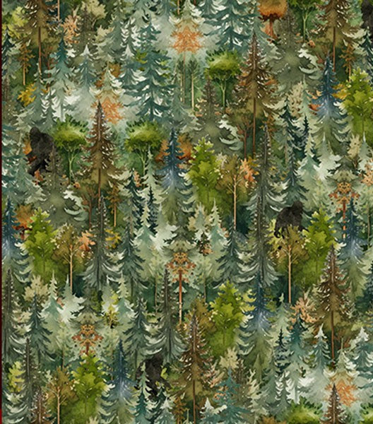 3 1/2  yd Oregon Forest Backing